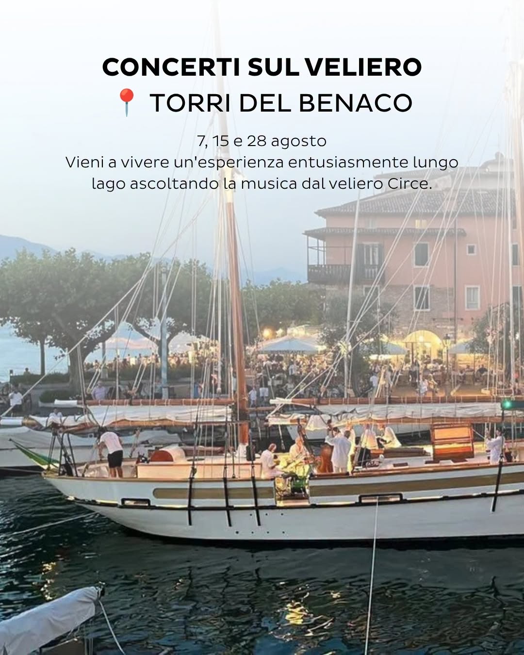 Affiche de Concerti sul Veliero Circe