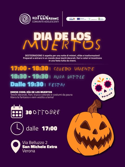 Locandina di Día de los Muertos - DesTEENazione