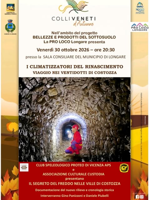 Locandina di I climatizzatori del Rinascimento: viaggio nei ventidotti di Costozza