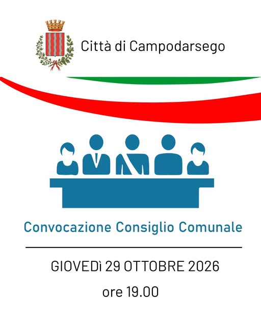 Affiche de Convocazione Consiglio Comunale