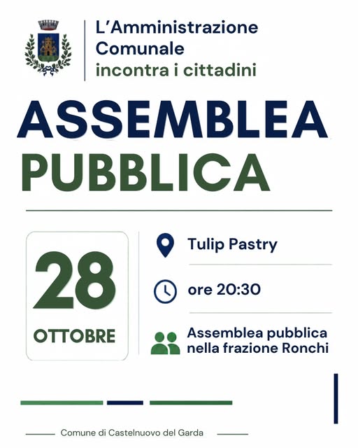 Affiche de Assemblea pubblica nella frazione Ronchi