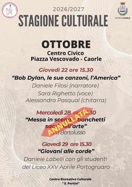 Plakat von Giovani alle corde