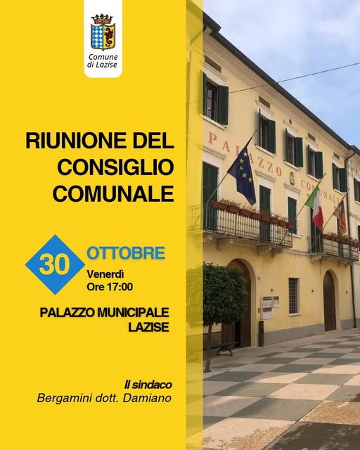 Affiche de Riunione del Consiglio Comunale