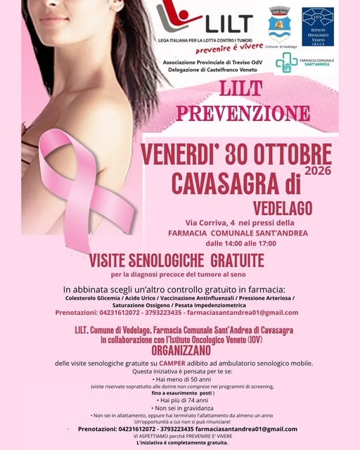 Plakat von Visite senologiche gratuite LILT