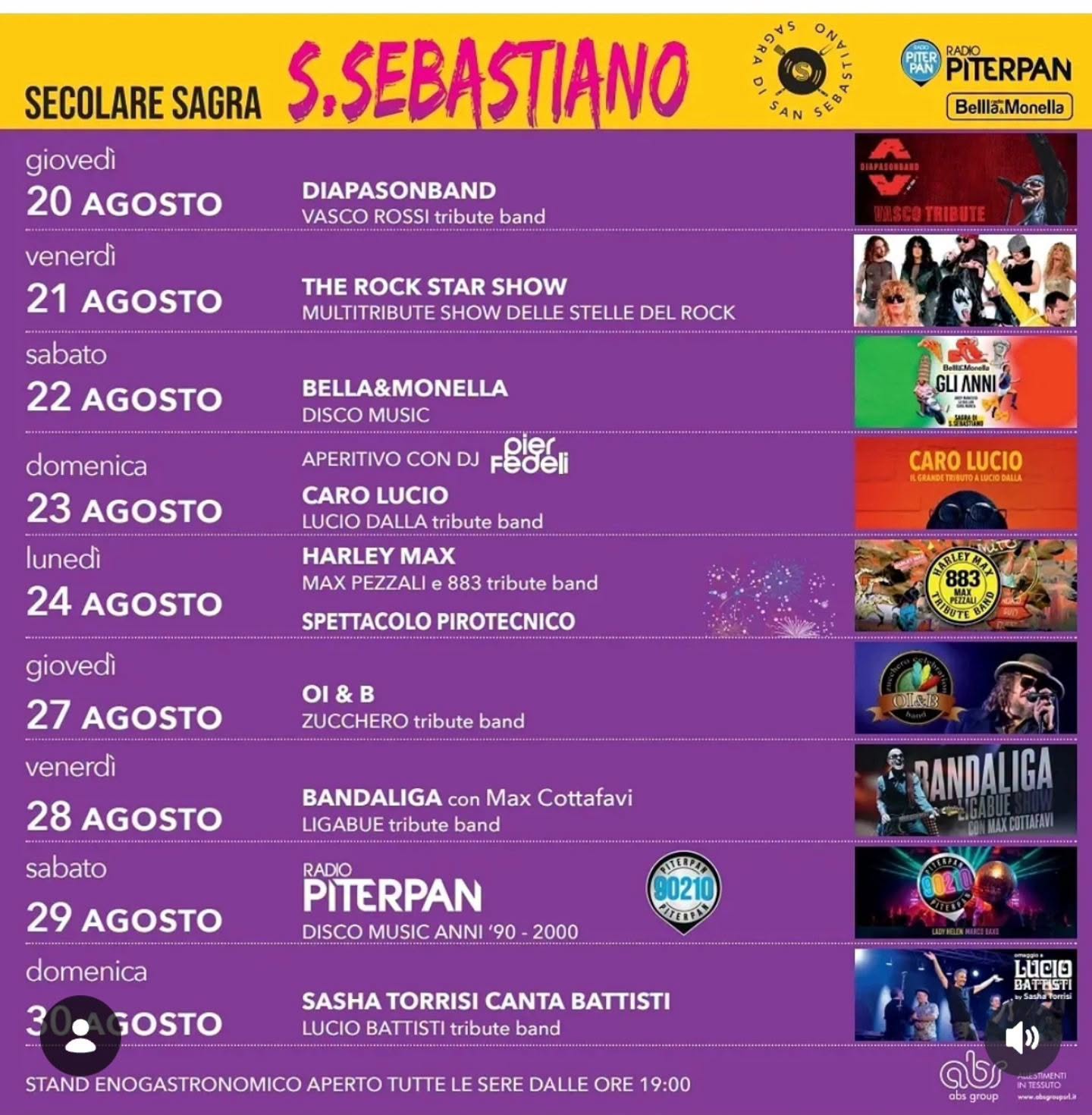 Affiche de Sagra di San Sebastiano