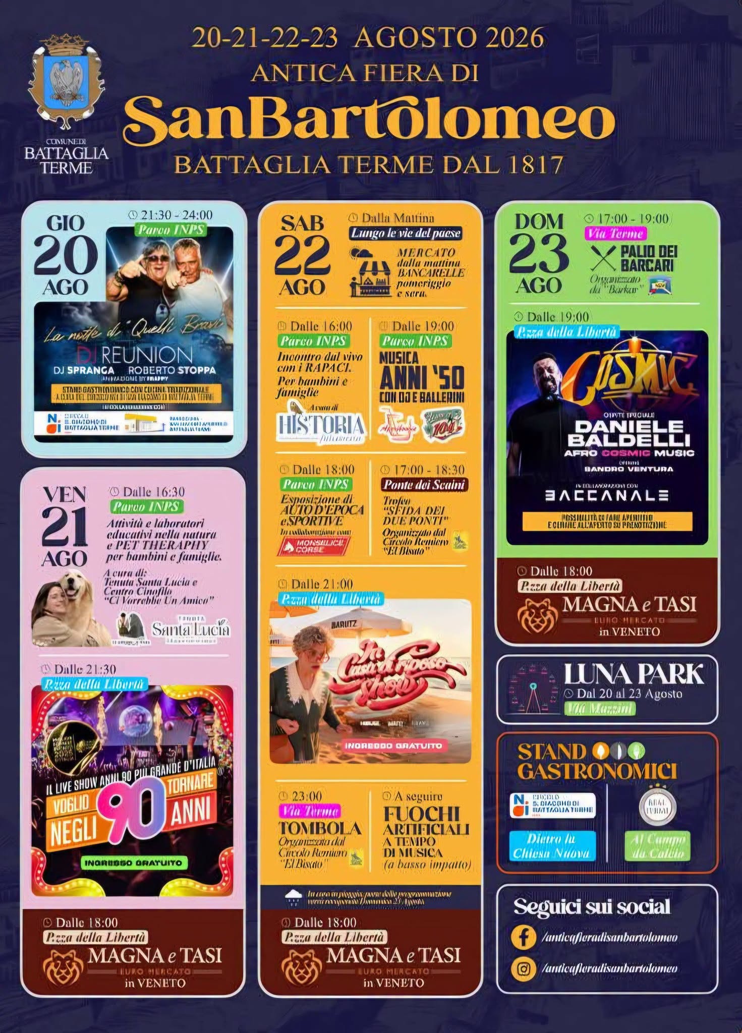 Affiche de Antica Fiera di San Bartolomeo 2026