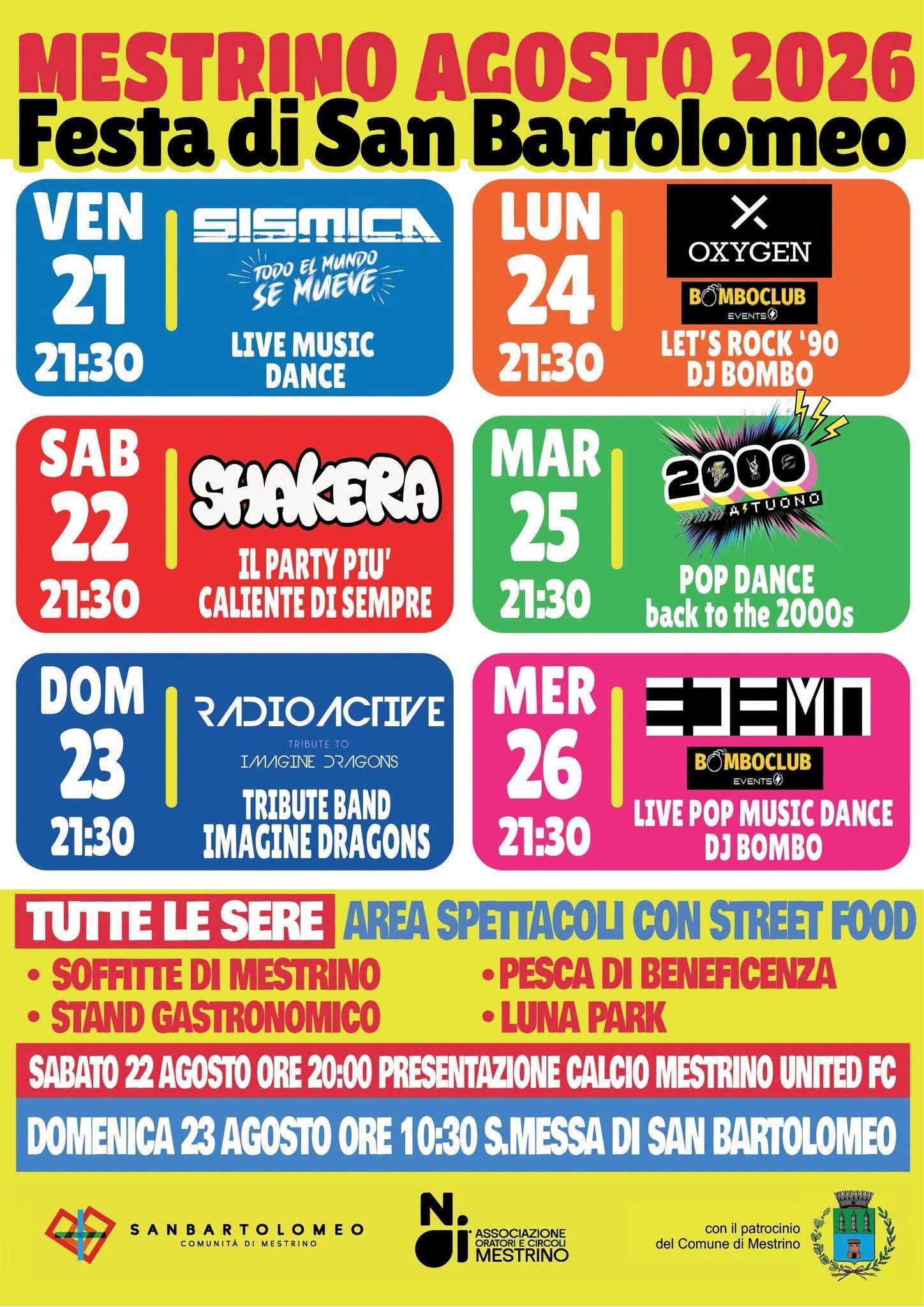 Affiche de Festa di San Bartolomeo