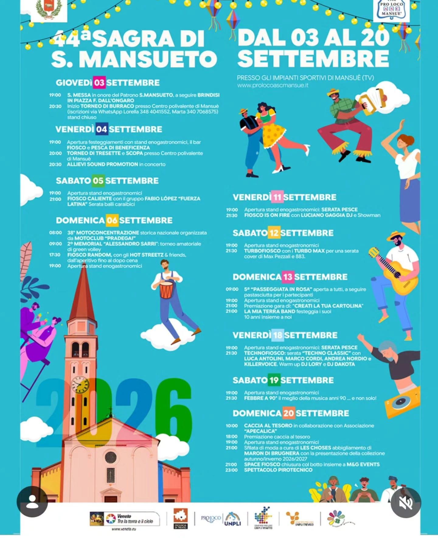 Affiche de 44ª Sagra di San Mansueto