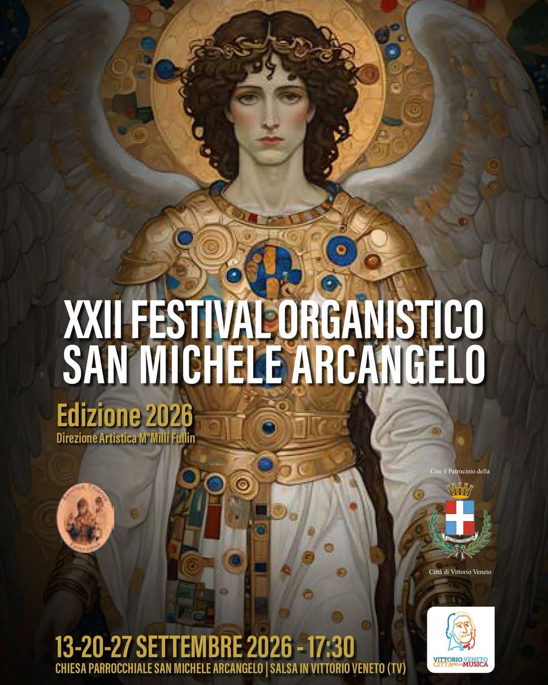 Locandina di XXII FESTIVAL ORGANISTICO SAN MICHELE ARCANGELO