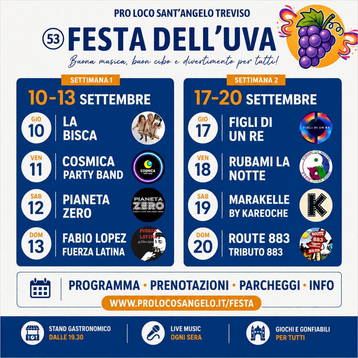 Locandina di 53ª Festa dell'Uva