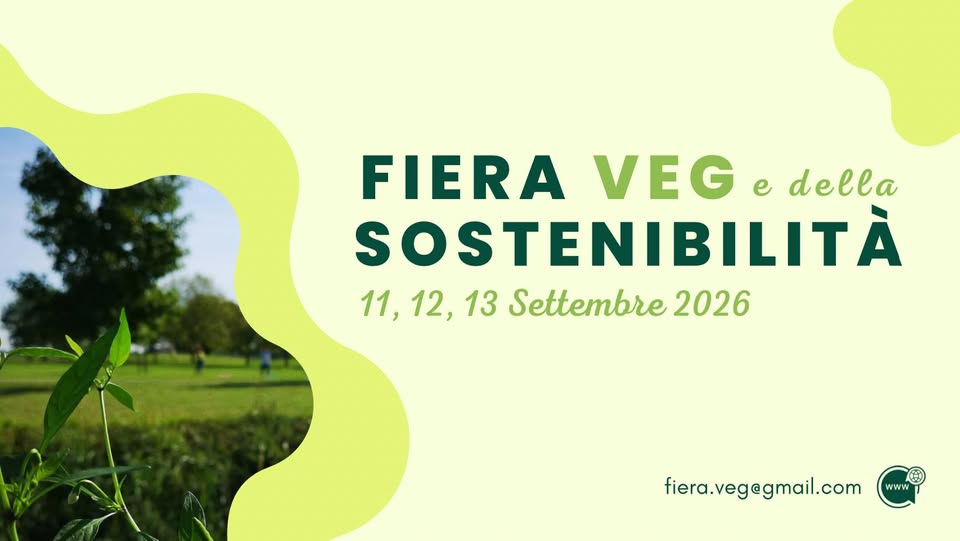 Locandina di Fiera Veg e della Sostenibilità - 10ª edizione