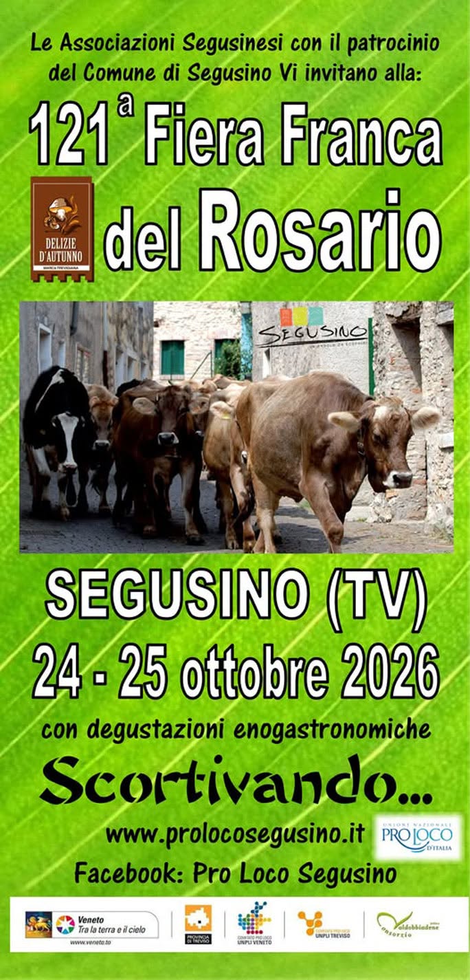Plakat von 121ª Fiera Franca del Rosario DELIZIE D'AUTUNNO