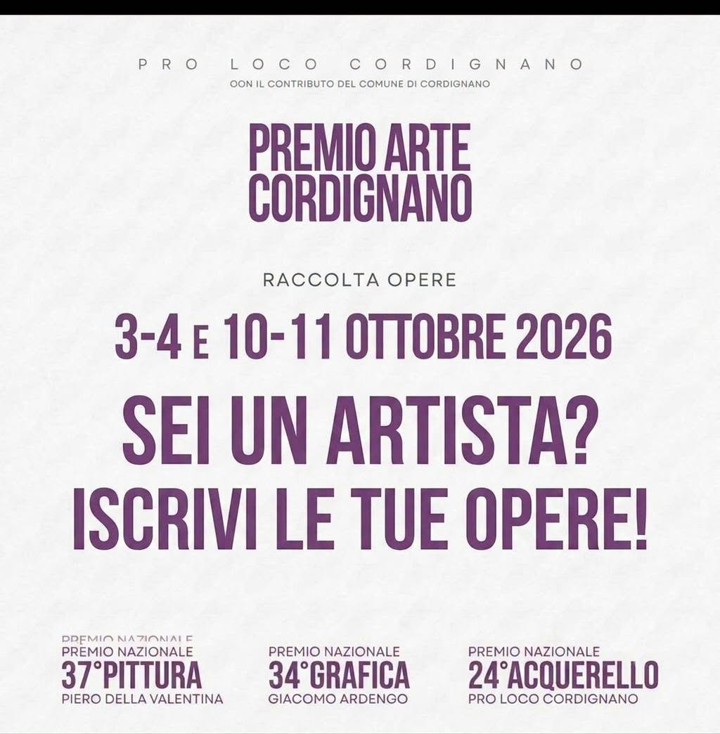 Locandina di Premio Arte Cordignano