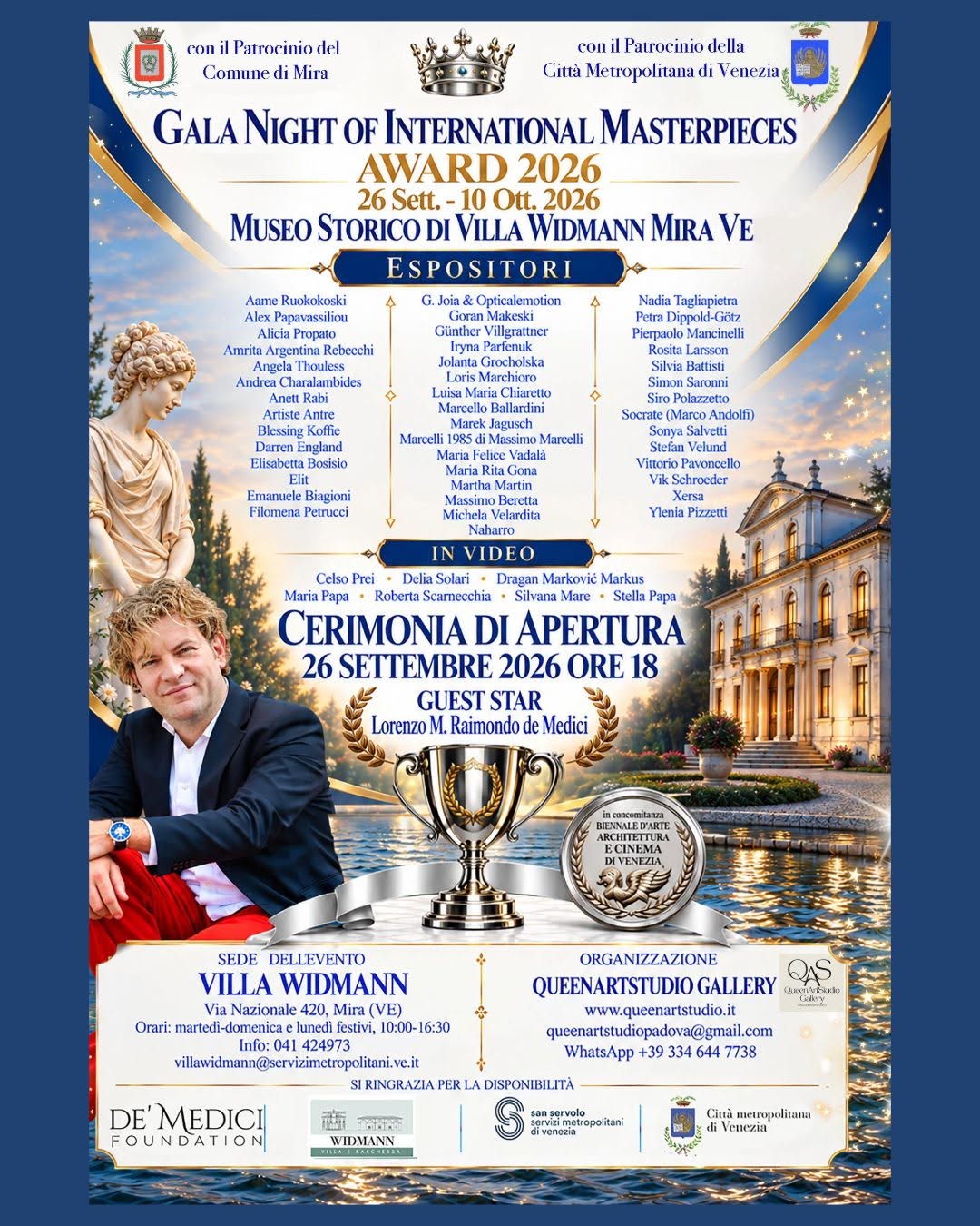 Locandina di GALA NIGHT OF INTERNATIONAL MASTERPIECES AWARD 2026