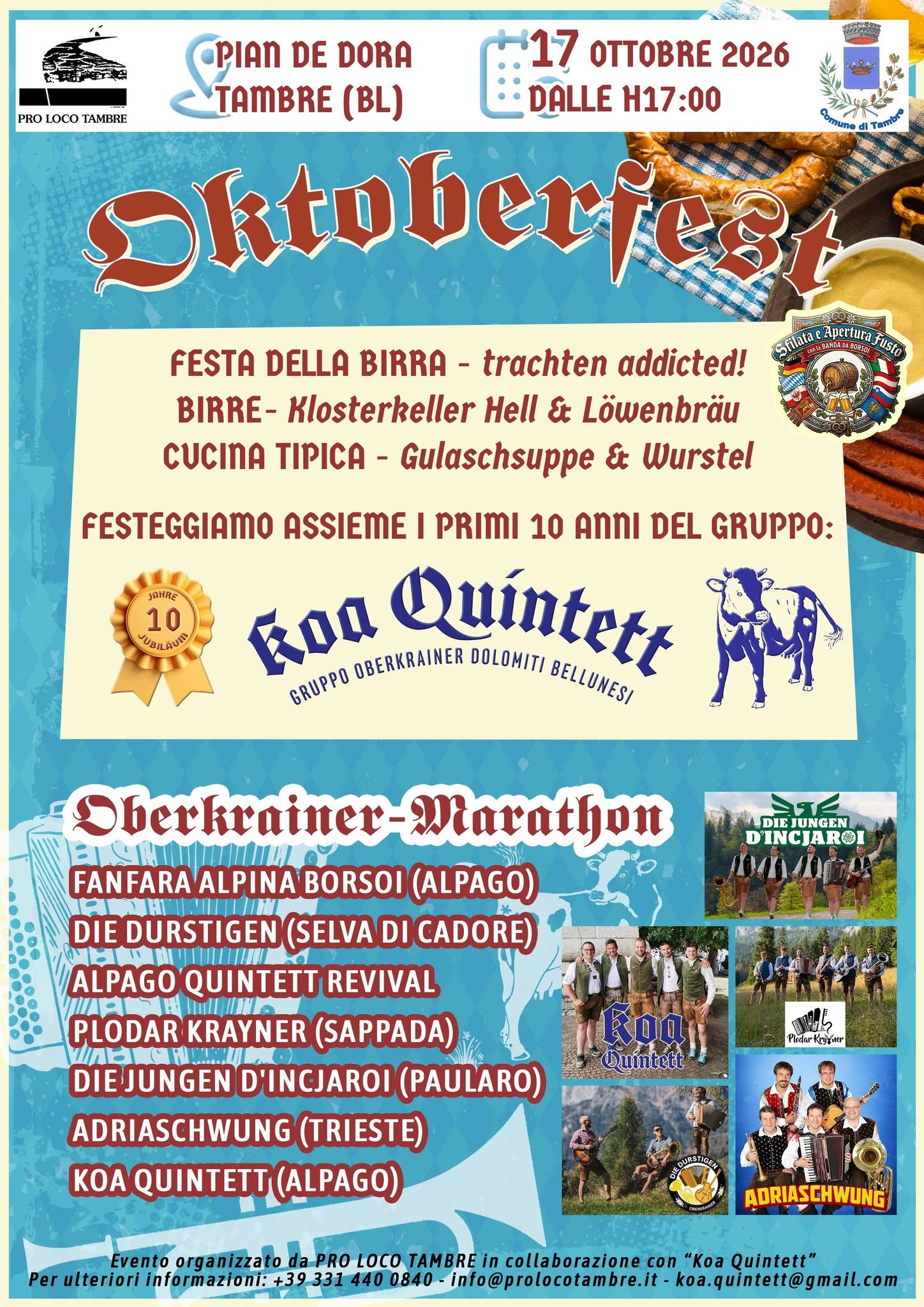 Locandina di Oktoberfest - Festa della Birra