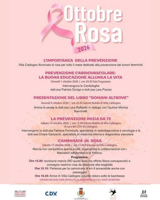 Locandina di Camminata in Rosa